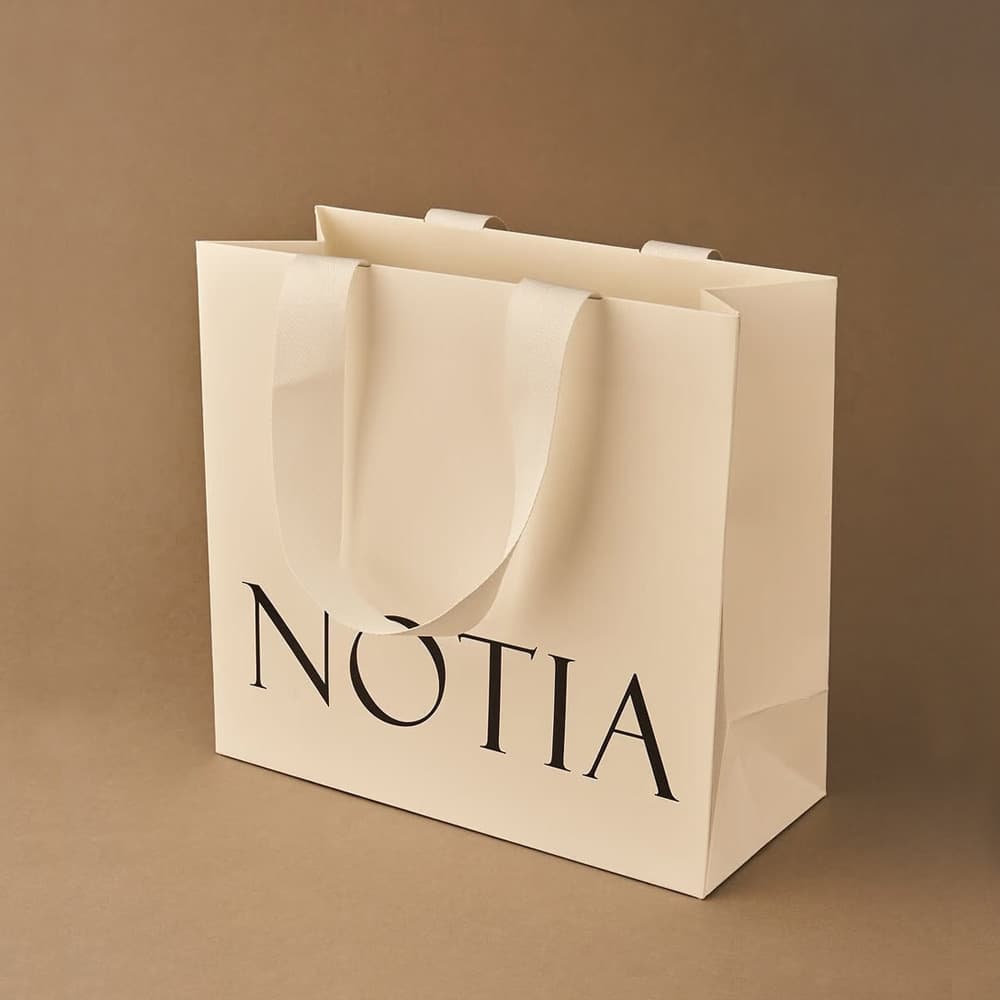 Custom branded paper bags